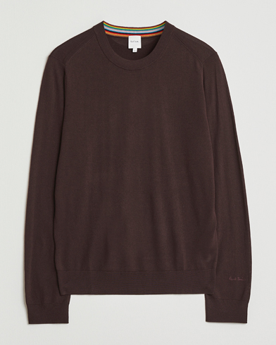 Paul Smith Merino Knitted Sweater Dark Brown – Marrón