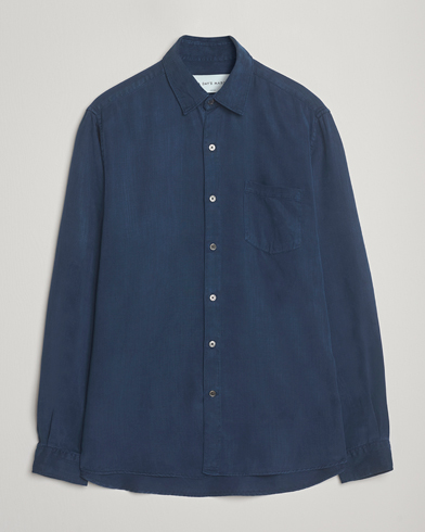 A Day's March Daintree Lyocell Shirt Worker Blue – Azul