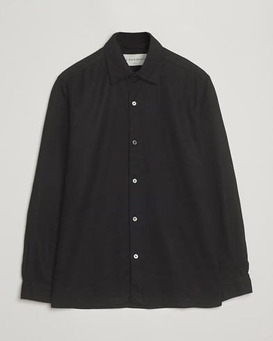 A Day's March Clean Cut Lyocell Shirt Black – Negro