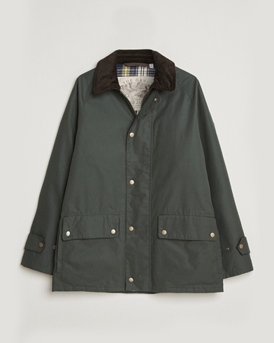 GANT Waxed Barn Jacket Woody Green – Verde