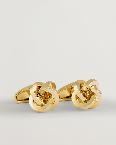 Amanda Christensen Knot Cufflink Gold – Oro