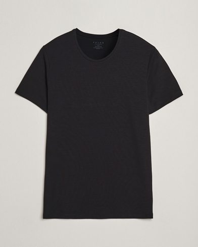 Falke Clima Wool Crew Neck T-Shirt Black – Negro