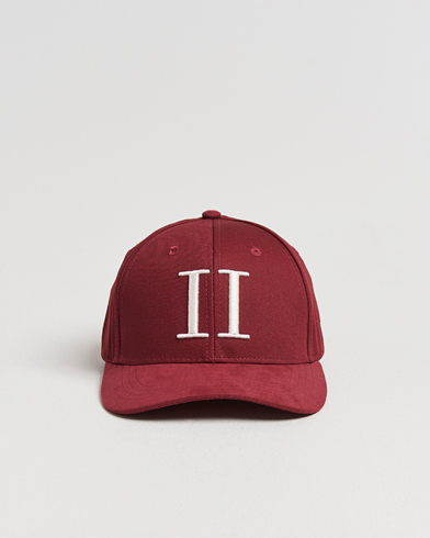LES DEUX Baseball Cap Suede II Port Royal Red – Rojo