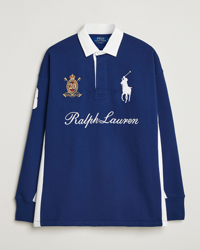 Polo Ralph Lauren Big Pony Rugby Sweater Fall Royal – Azul