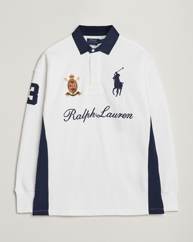 Polo Ralph Lauren Big Pony Rugby Sweater White – Blanco