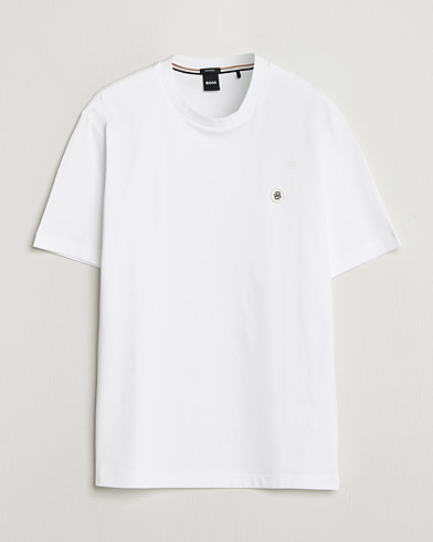 BOSS BLACK Taut Regular Fit T-Shirt White – Blanco
