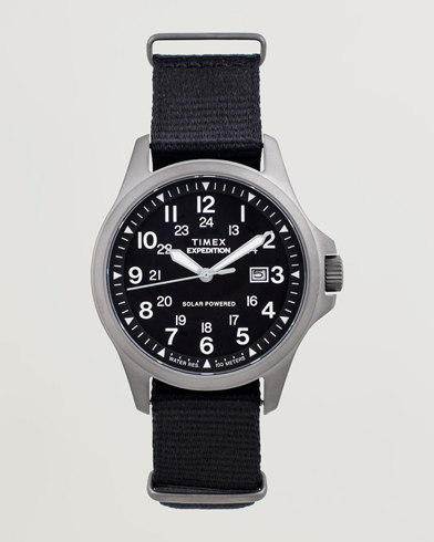 Timex Expedition Field Post Solar rPET Strap 36mm Black Dial – Negro