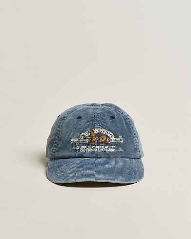 Polo Ralph Lauren Corduroy Bill Cap Faded Navy – Azul