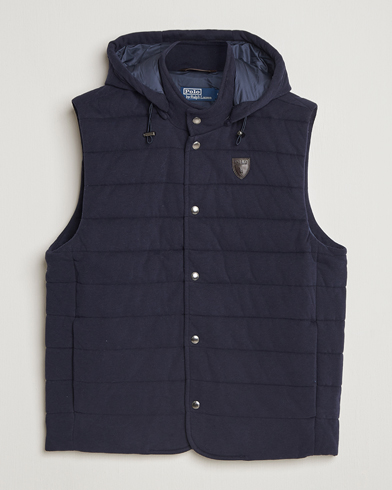 Polo Ralph Lauren Double Knitted Vest RL Navy – Azul
