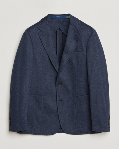 Polo Ralph Lauren Herringbone Single Breasted Sportcoat Navy Multi – Azul