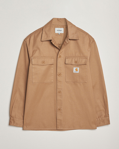 Carhartt WIP Kelly Overshirt Peanut – Marrón