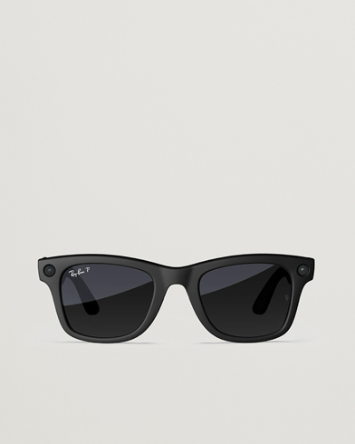 Ray-Ban Wayfarer Meta 53 Sunglasses Matte Black – Negro