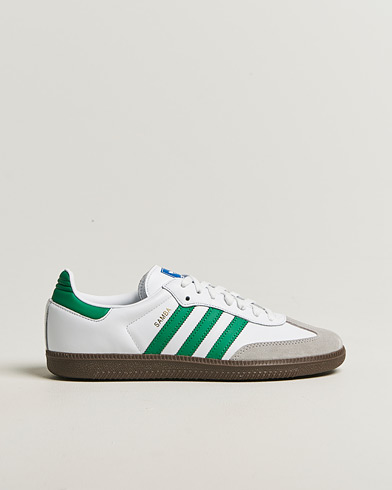 adidas Originals Samba OG Sneaker White/Green – Blanco