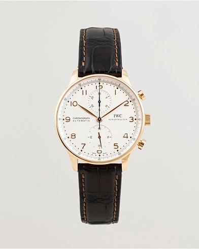 IWC Pre-Owned Portuguese Chronograph 18K