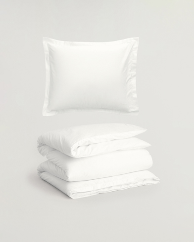 GANT Sateen Duvet & Pillowcase Set White