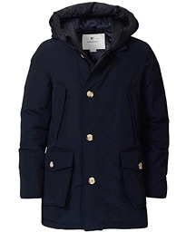  Artic Parka No Fur Melton Blue 