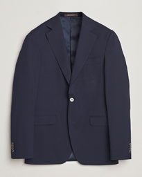  Ego Wool Blazer Blue