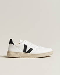  V-10 Vegan Leather Sneaker White/Black