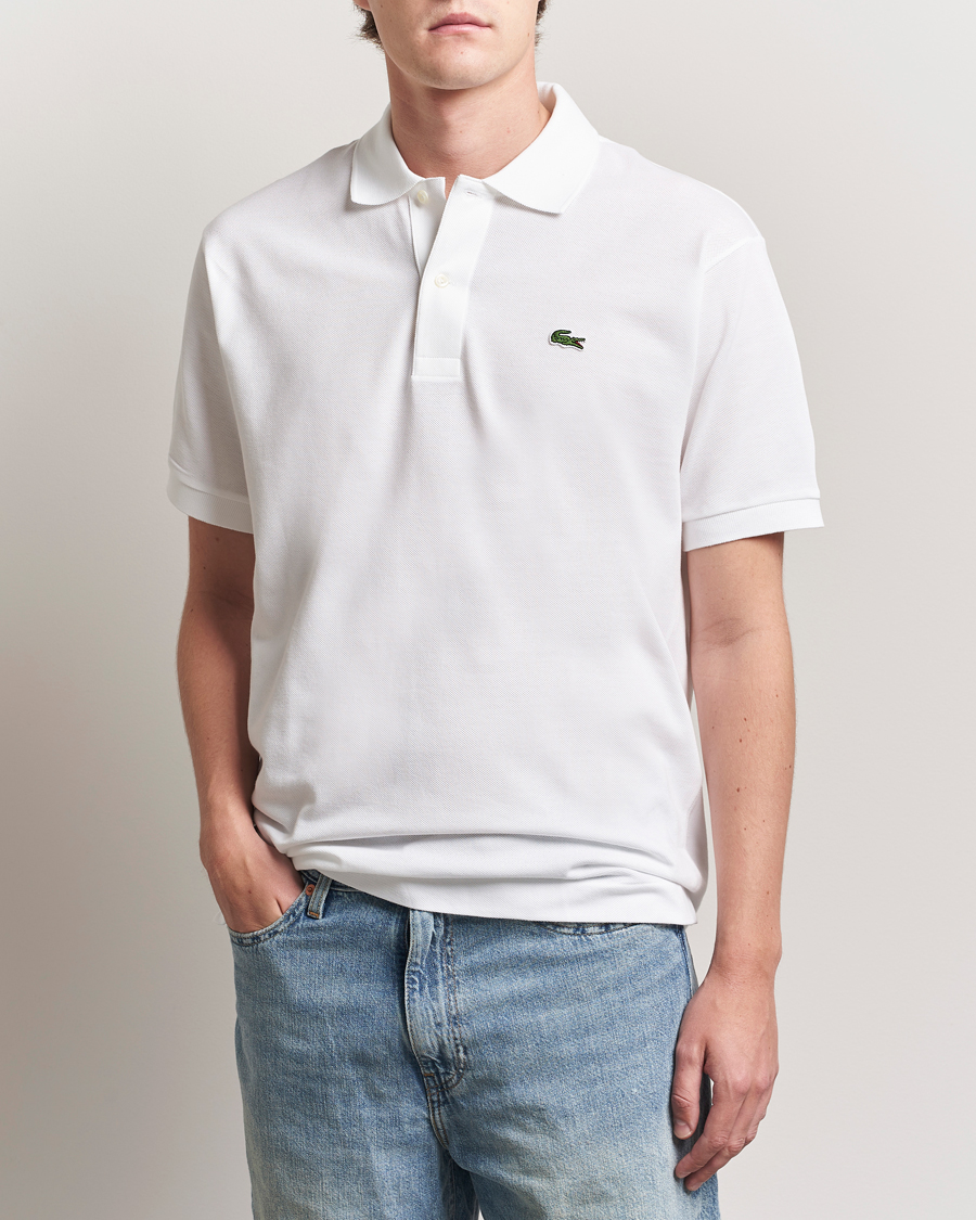 Hombres | Polos | Lacoste | Original Polo Piké White