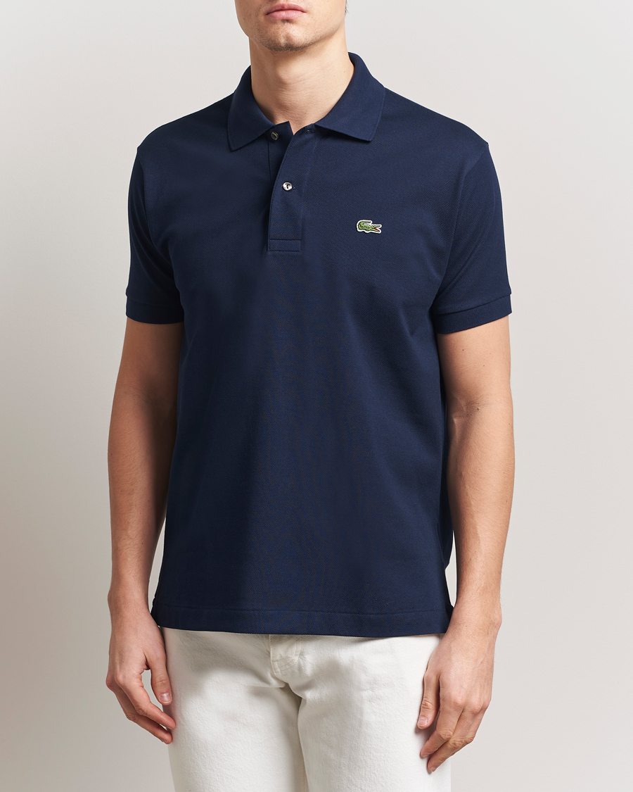 Hombres | Polos | Lacoste | Original Polo Piké Navy Blue