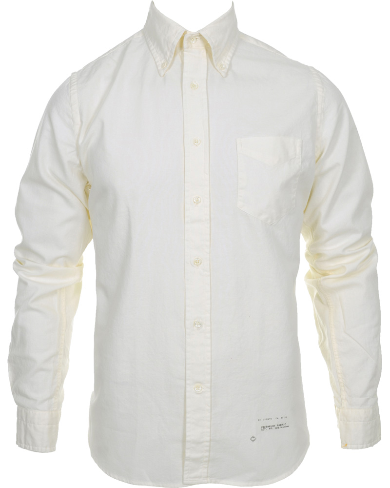 Hombres | Camisas | GANT Rugger | Magic Oxford Solid Shirt Cream