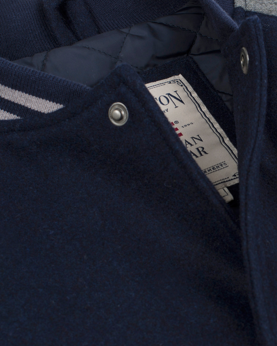Hombres | Abrigos y chaquetas | Lexington | Quincy Baseball Jacket Deepest Blue