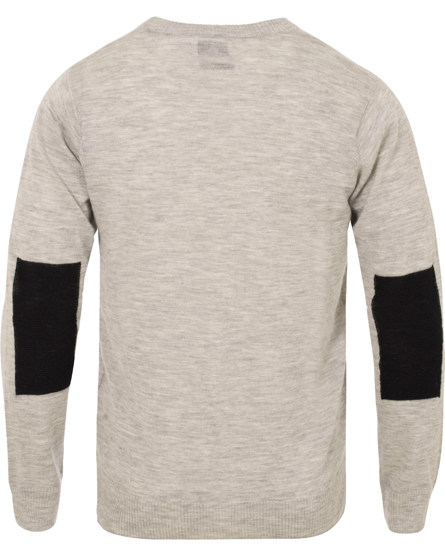 Hombres | Jerséis y prendas de punto | GANT Diamond G | Extra Fine Cashmere Crew Neck Light Grey Melange