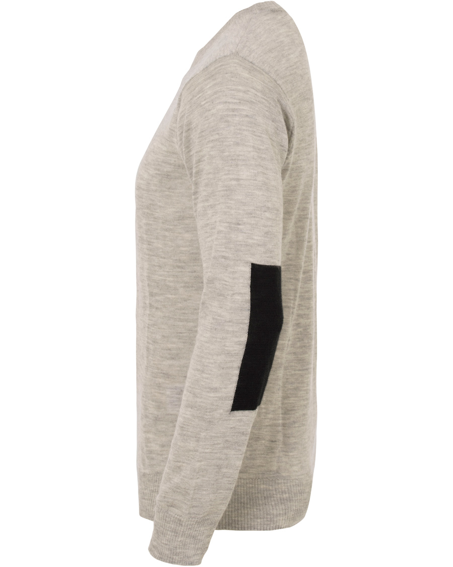 Hombres | Jerséis y prendas de punto | GANT Diamond G | Extra Fine Cashmere Crew Neck Light Grey Melange