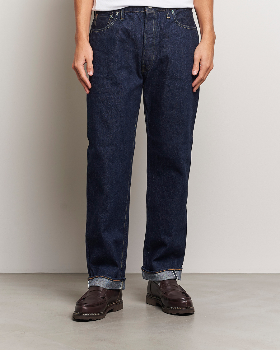 Hombres |  | orSlow | Straight Fit 105 Selvedge Jeans One Wash