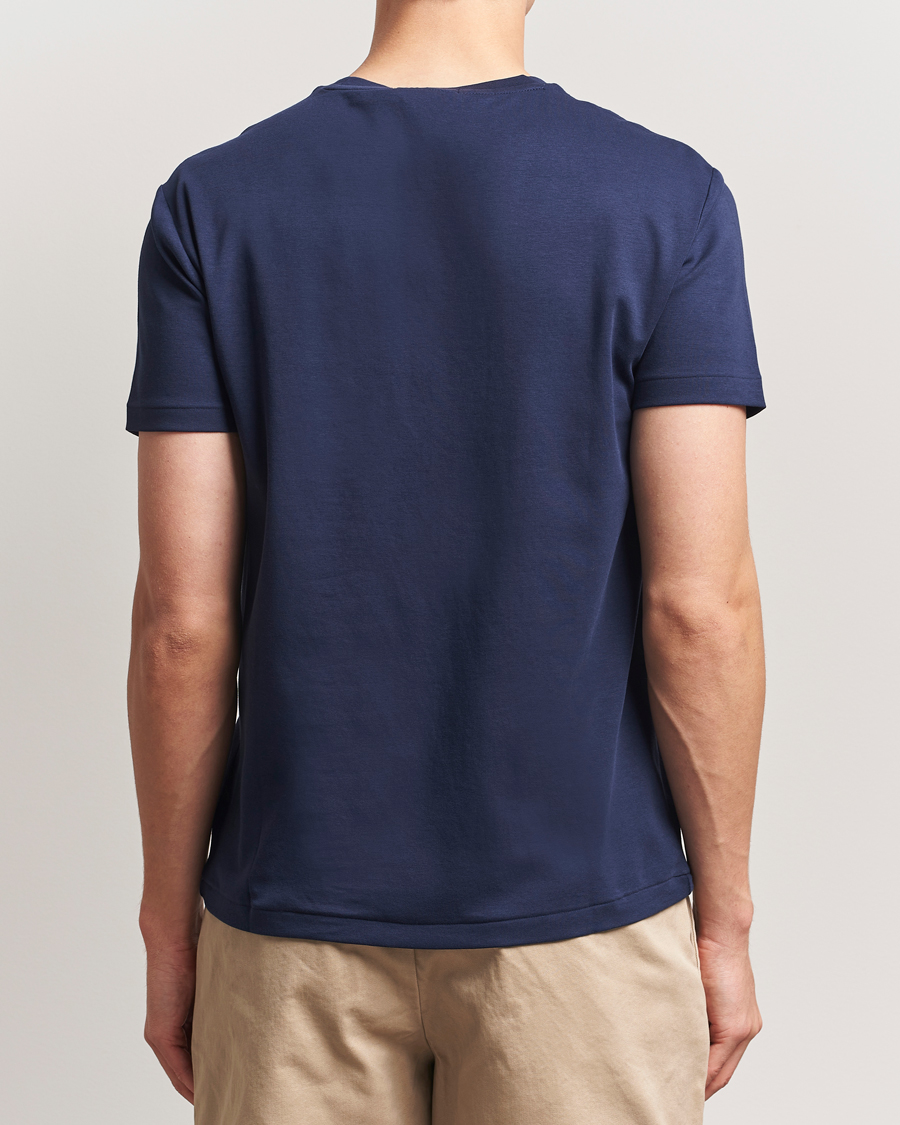Hombres | Camisetas | Polo Ralph Lauren | Luxury Pima Cotton Crew Neck T-Shirt Refined Navy