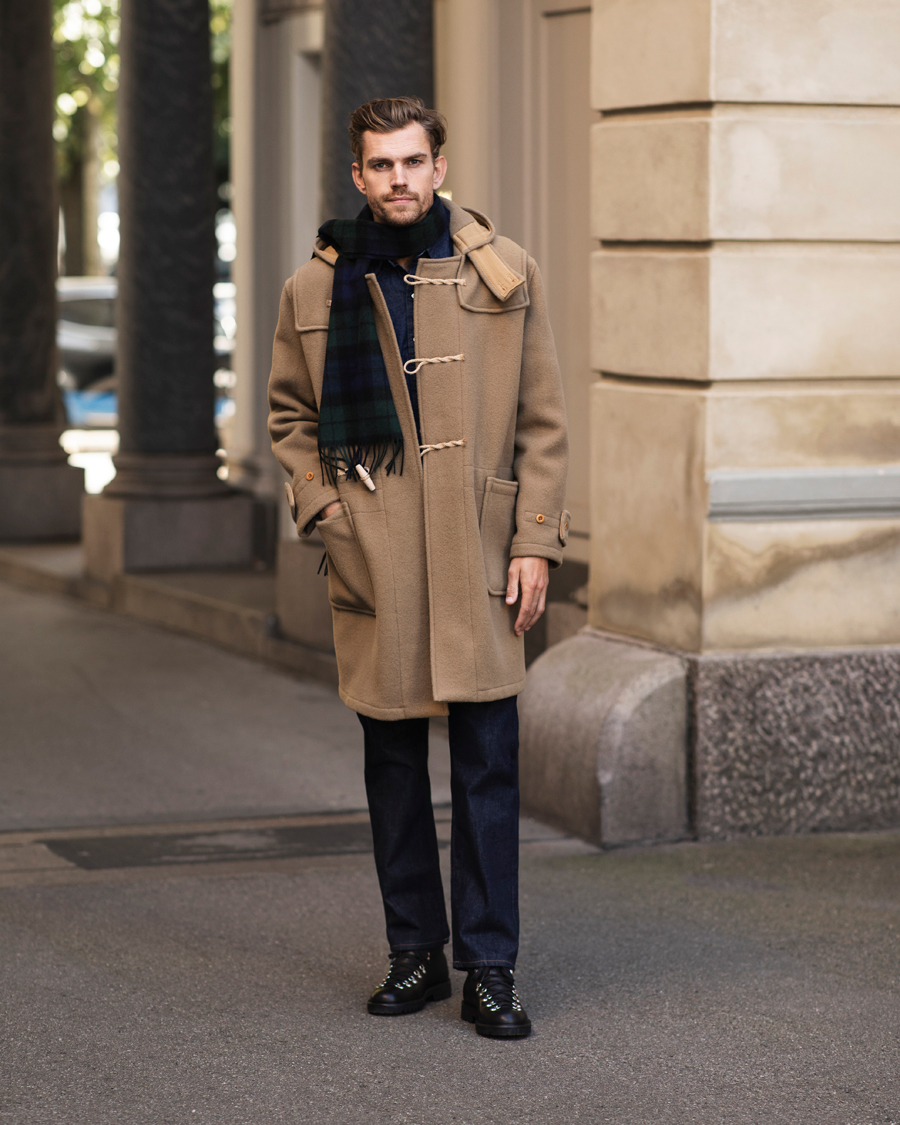 Hombres | Abrigos y chaquetas | Gloverall | 575 Monty Original Duffle Coat Camel