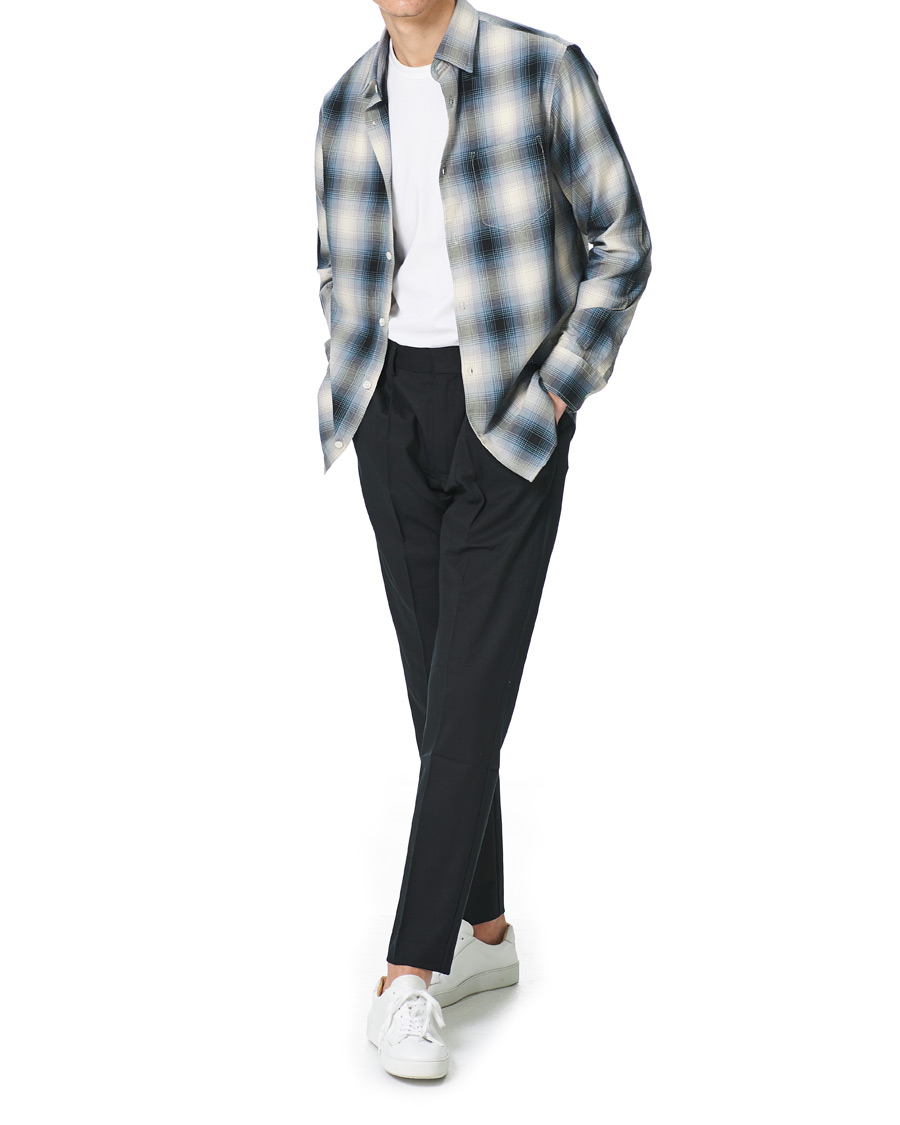 Hombres | Camisas | NN07 | Errico Checked Shirt Blue/White