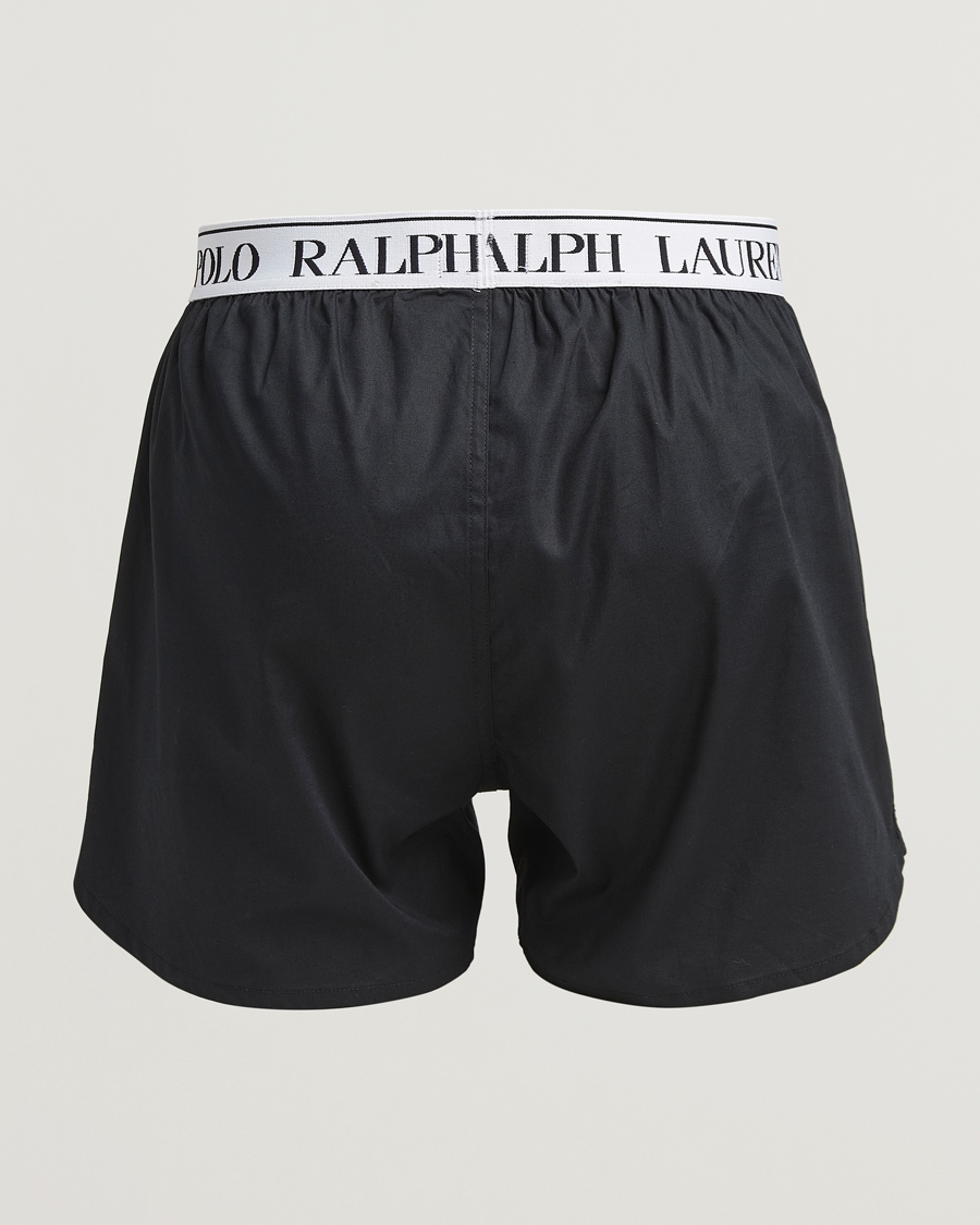 Hombres | Polo Ralph Lauren | Polo Ralph Lauren | 3-Pack Elastic Boxer Black