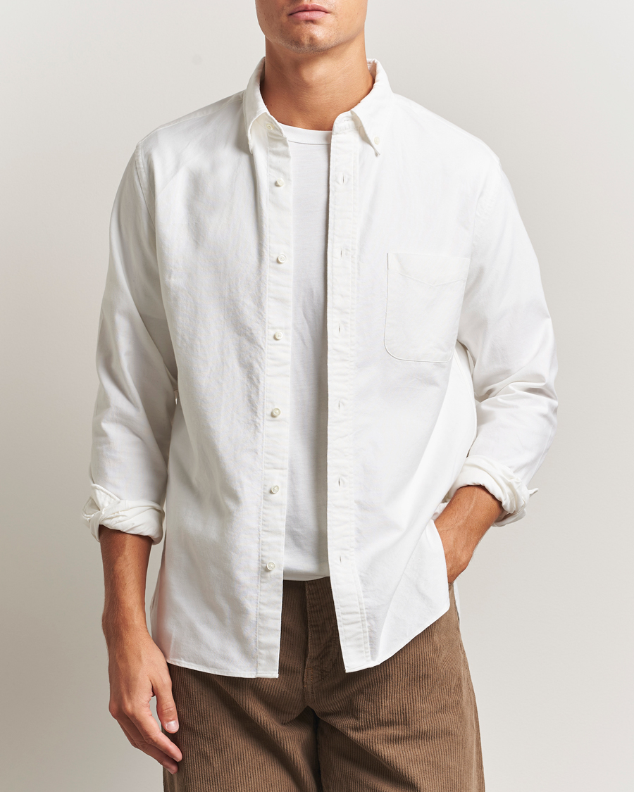 Hombres | Camisas | BEAMS PLUS | Oxford Button Down Shirt White