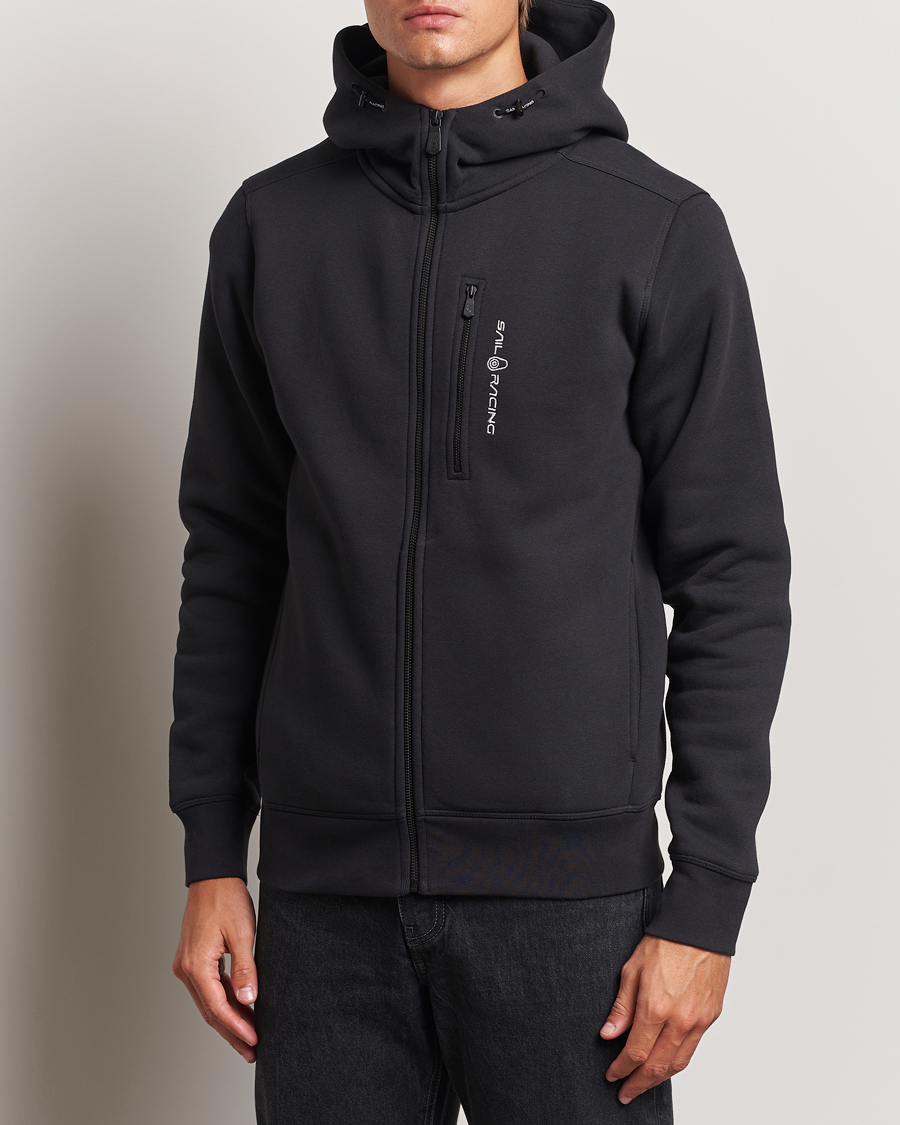 Hombres |  | Sail Racing | Bowman Full Zip Hoodie Carbon