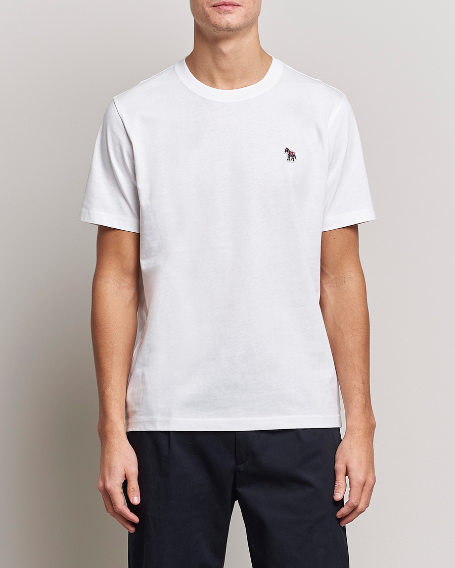 Hombres |  | PS Paul Smith | Organic Cotton Zebra T-Shirt White