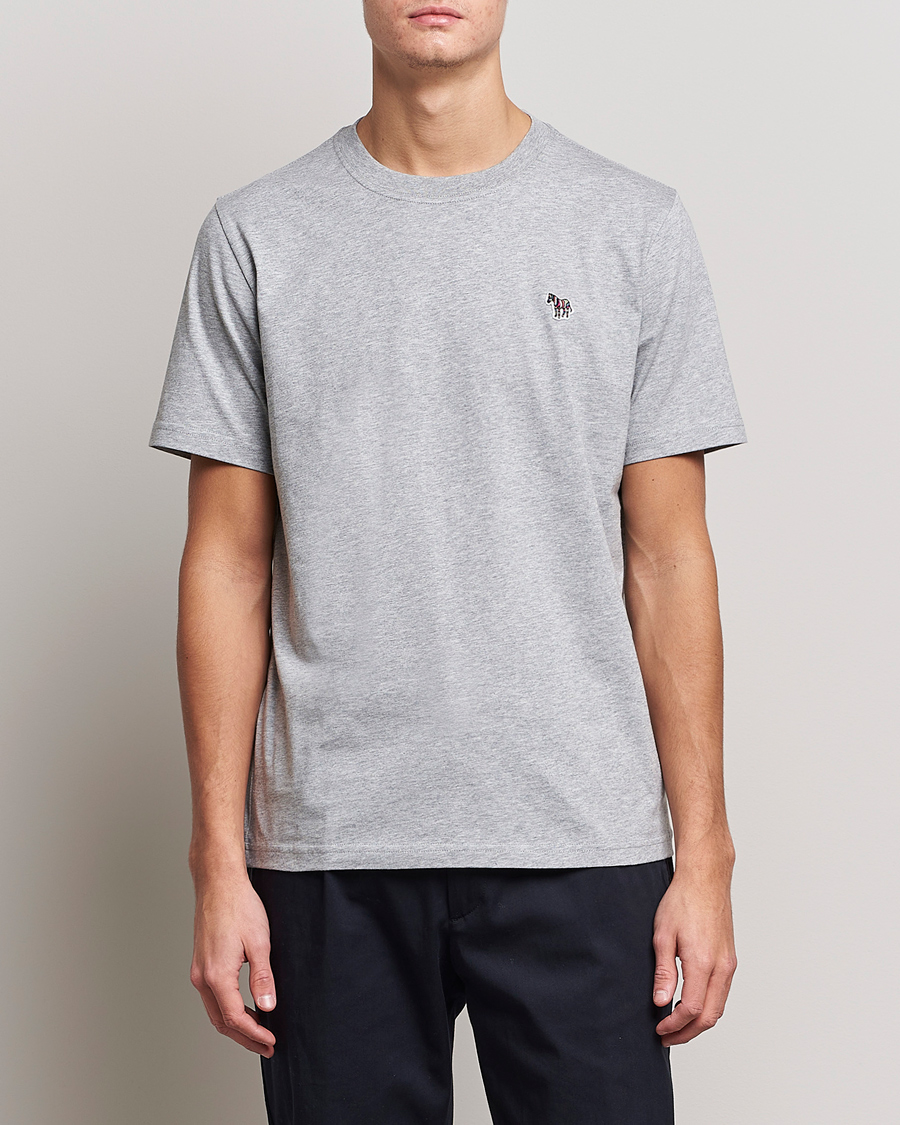 Hombres |  | PS Paul Smith | Organic Cotton Zebra T-Shirt Grey