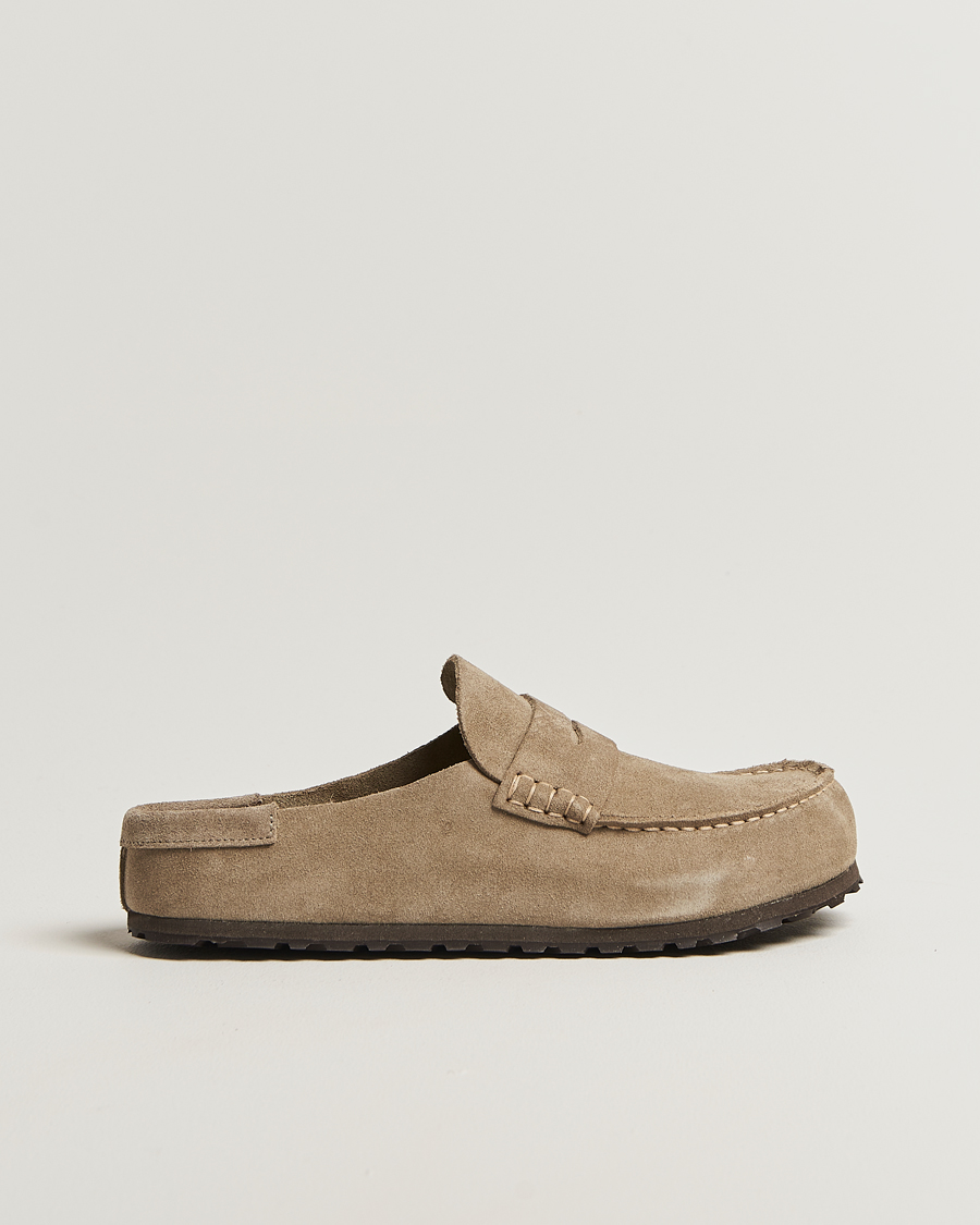 Hombres | Sandalias y chanclas | BIRKENSTOCK | Naples Taupe Suede