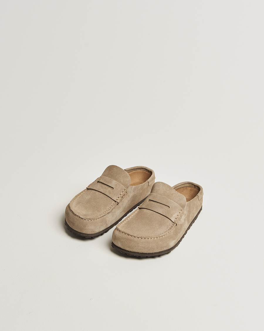 Hombres | Sandalias y chanclas | BIRKENSTOCK | Naples Taupe Suede