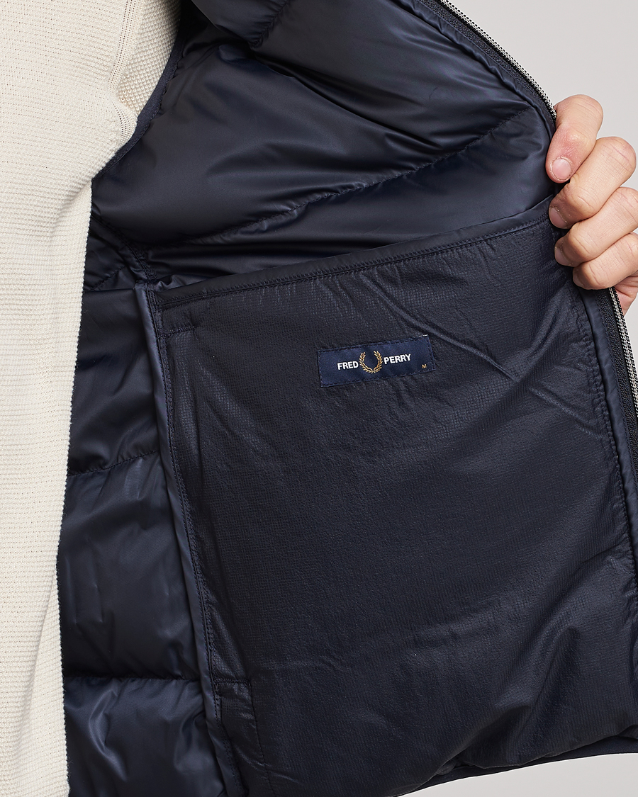 Hombres | Chalecos | Fred Perry | Insulated Gilet Vest Navy