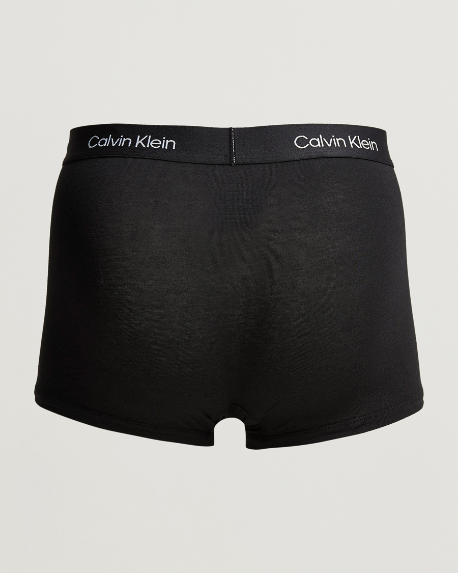 Hombres |  | Calvin Klein | Cotton Stretch Trunk 3-pack Black