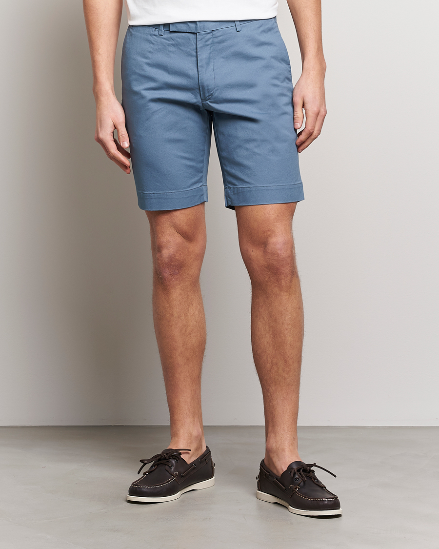 Hombres |  | Polo Ralph Lauren | Tailored Slim Fit Shorts Anchor Blue