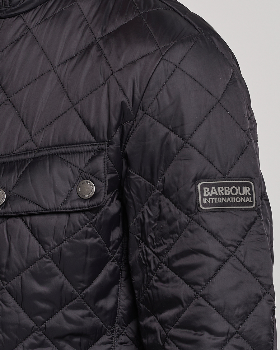 Barbour International Ariel Quilted Jacket Black En CareOfCarl.es