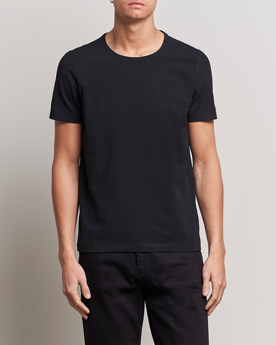 Hombres |  | Oscar Jacobson | Kyran Cotton T-shirt S-S Black