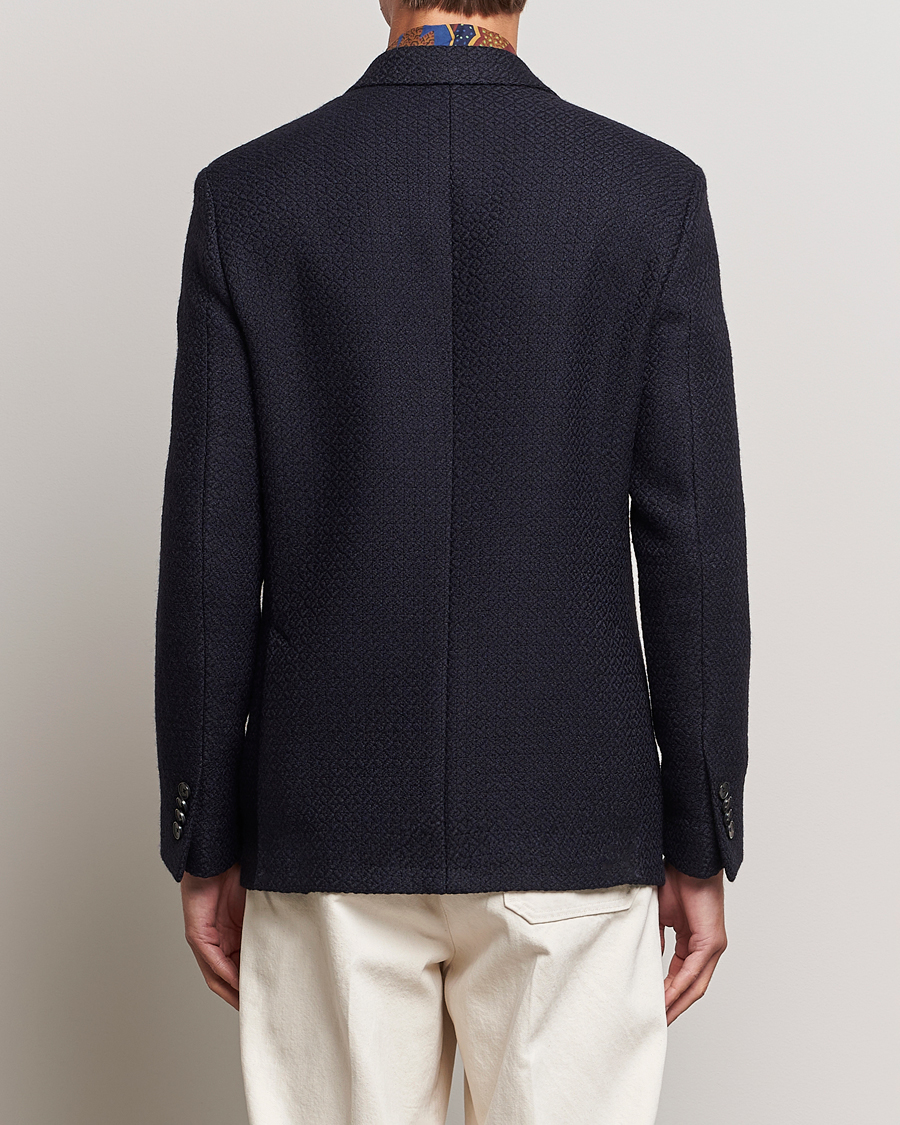 Hombres | Blazers | Etro | Jacquard Jersey Blazer Navy