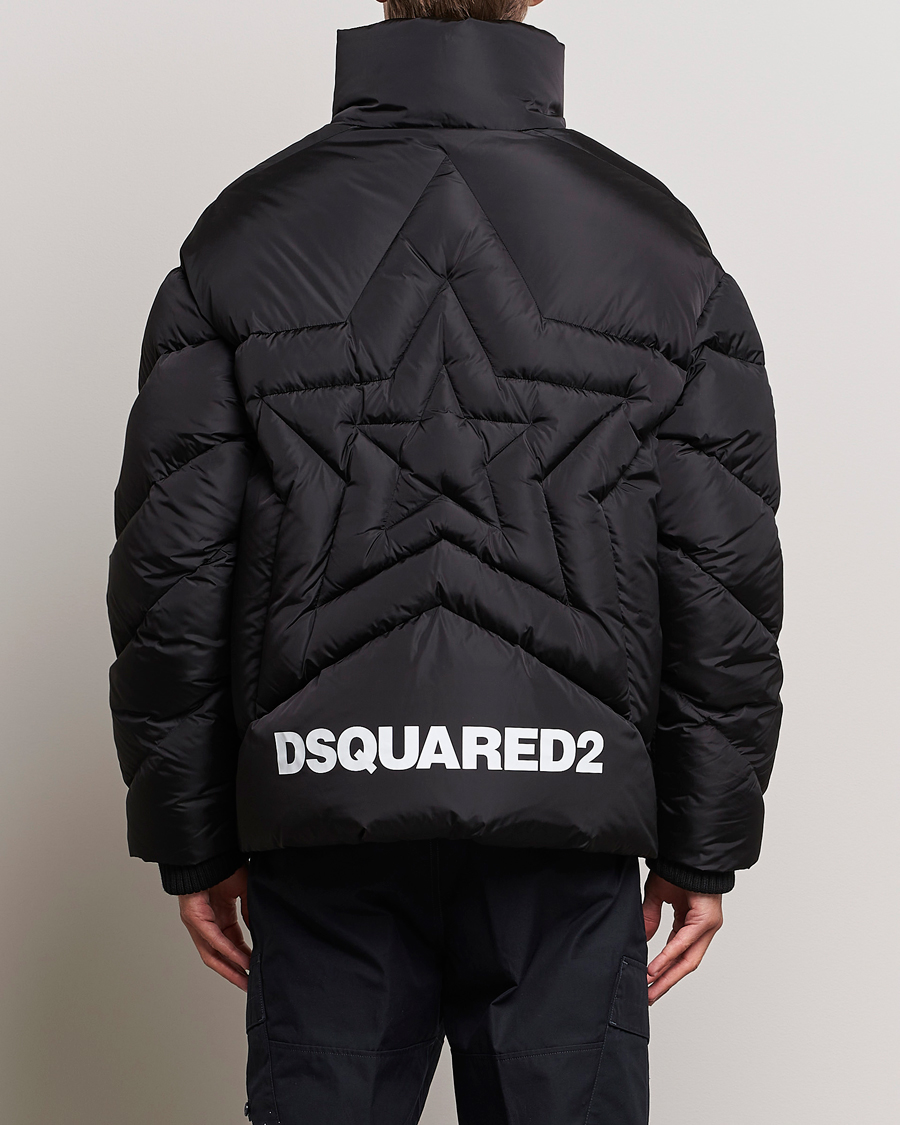 Hombres | Abrigos y chaquetas | Dsquared2 | Puffy Star Kaban Jacket Black