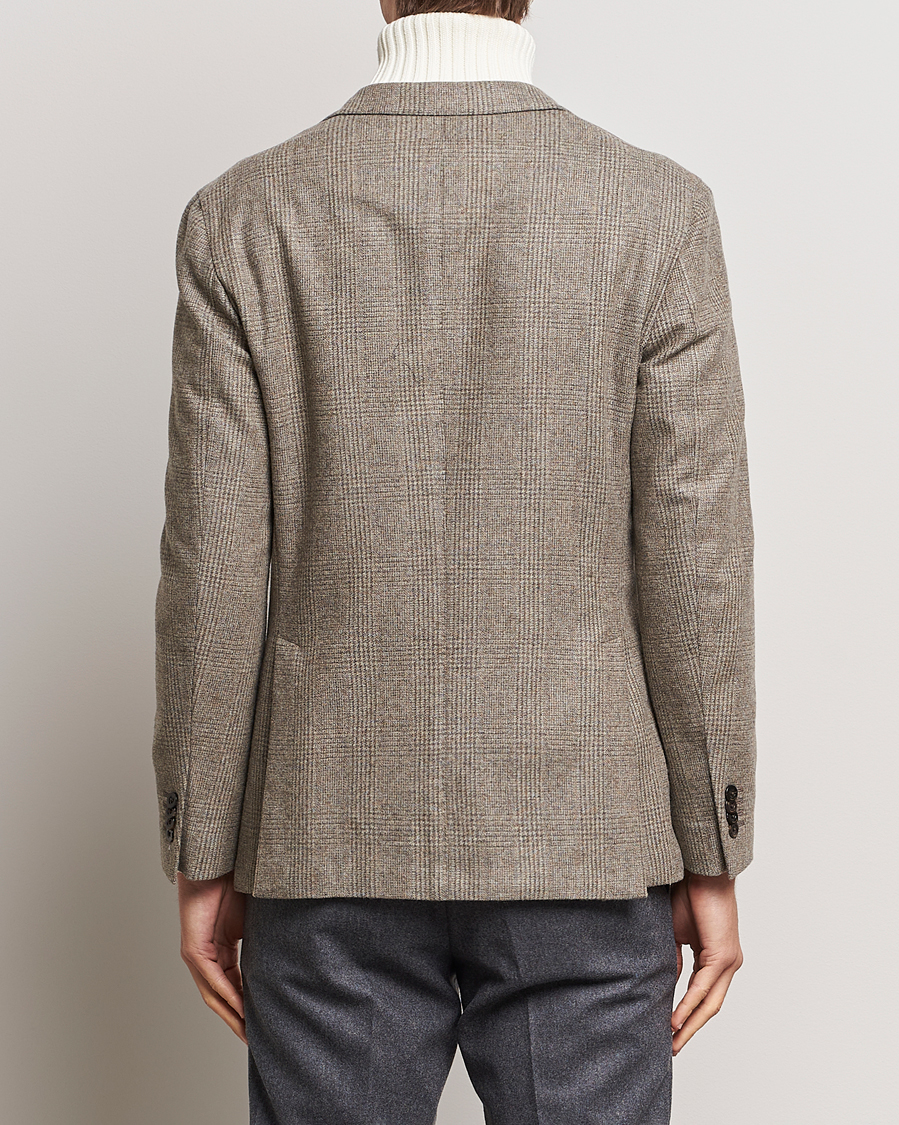 Hombres | Blazers | Boglioli | K Jacket Prince Of Wales Check Blazer Light Beige