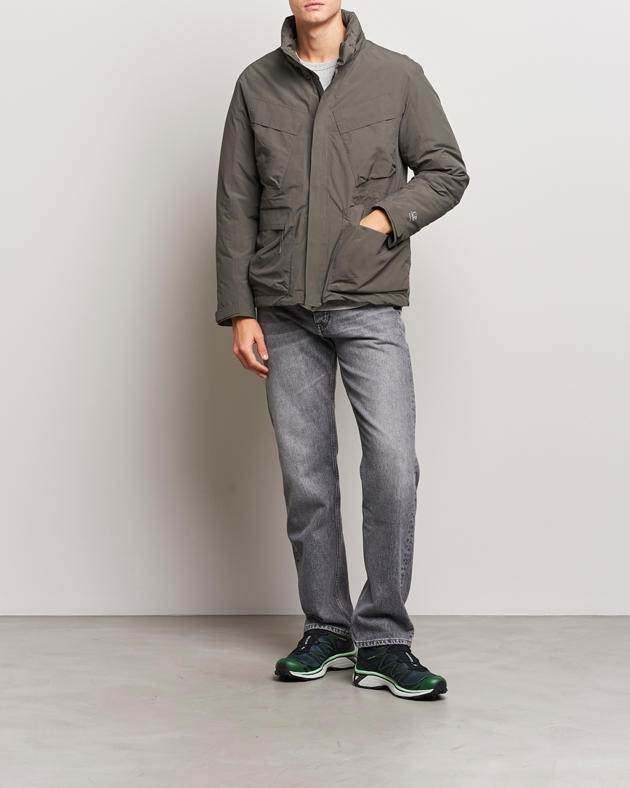 Hombres | Abrigos y chaquetas | C.P. Company | Micro M Re-Cycled Padded Field Jacket Olive