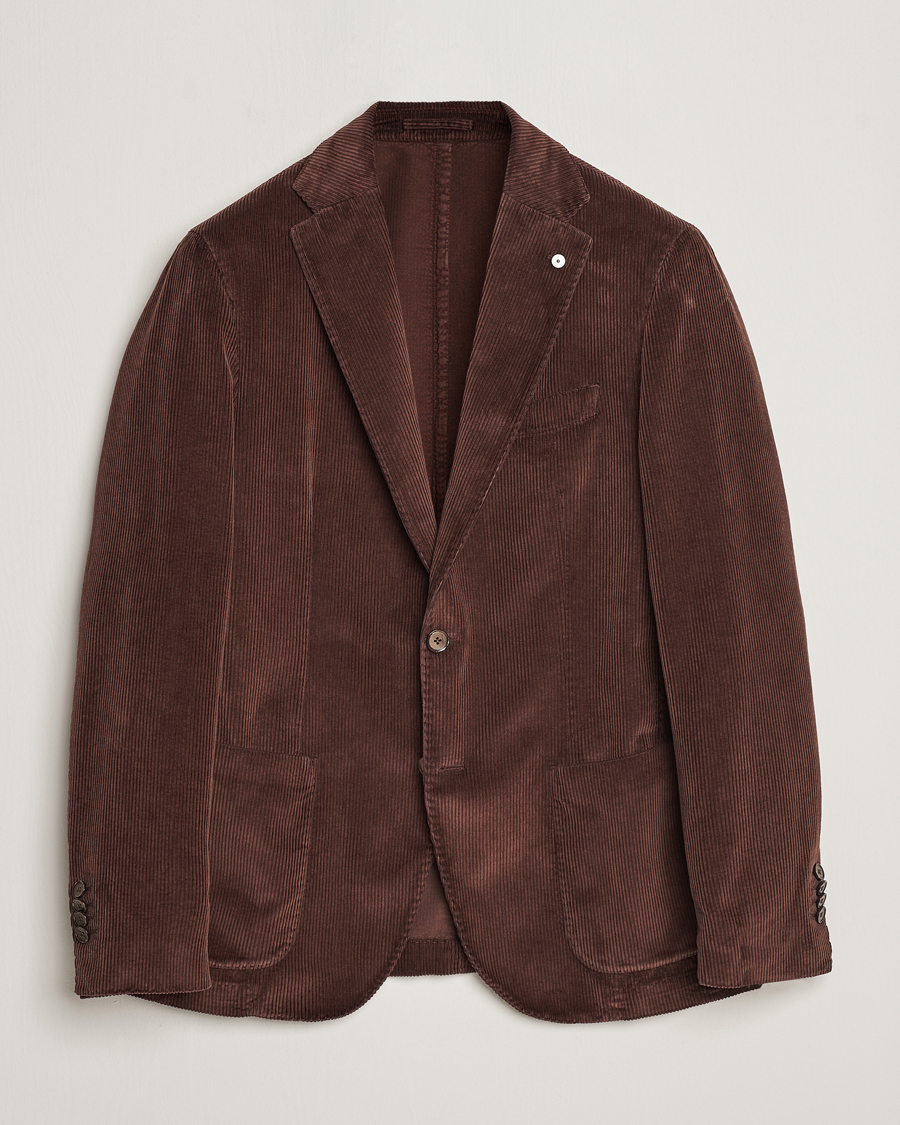 Hombres | Blazers | L.B.M. 1911 | Jack Corduroy Blazer Brown