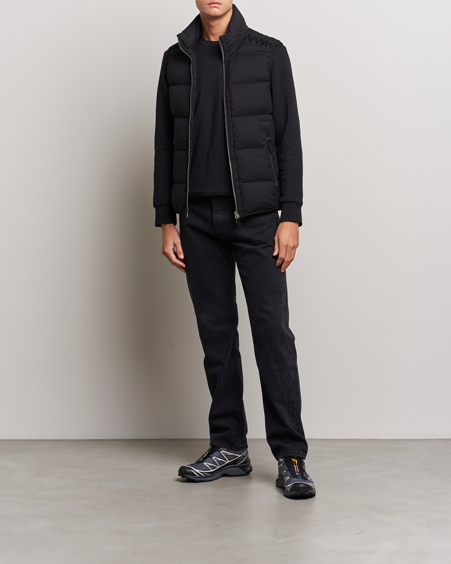 Hombres | Abrigos y chaquetas | Stone Island | Nylon Down-TC Vest Black